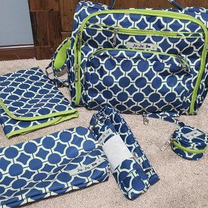 JuJuBe diaper bag and accessories